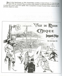 Poster, Cirque Ville de Rouen, 1906