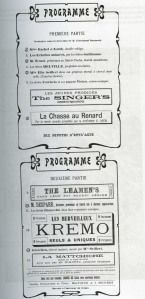 Program, Cirque Ville de Rouen, 1906